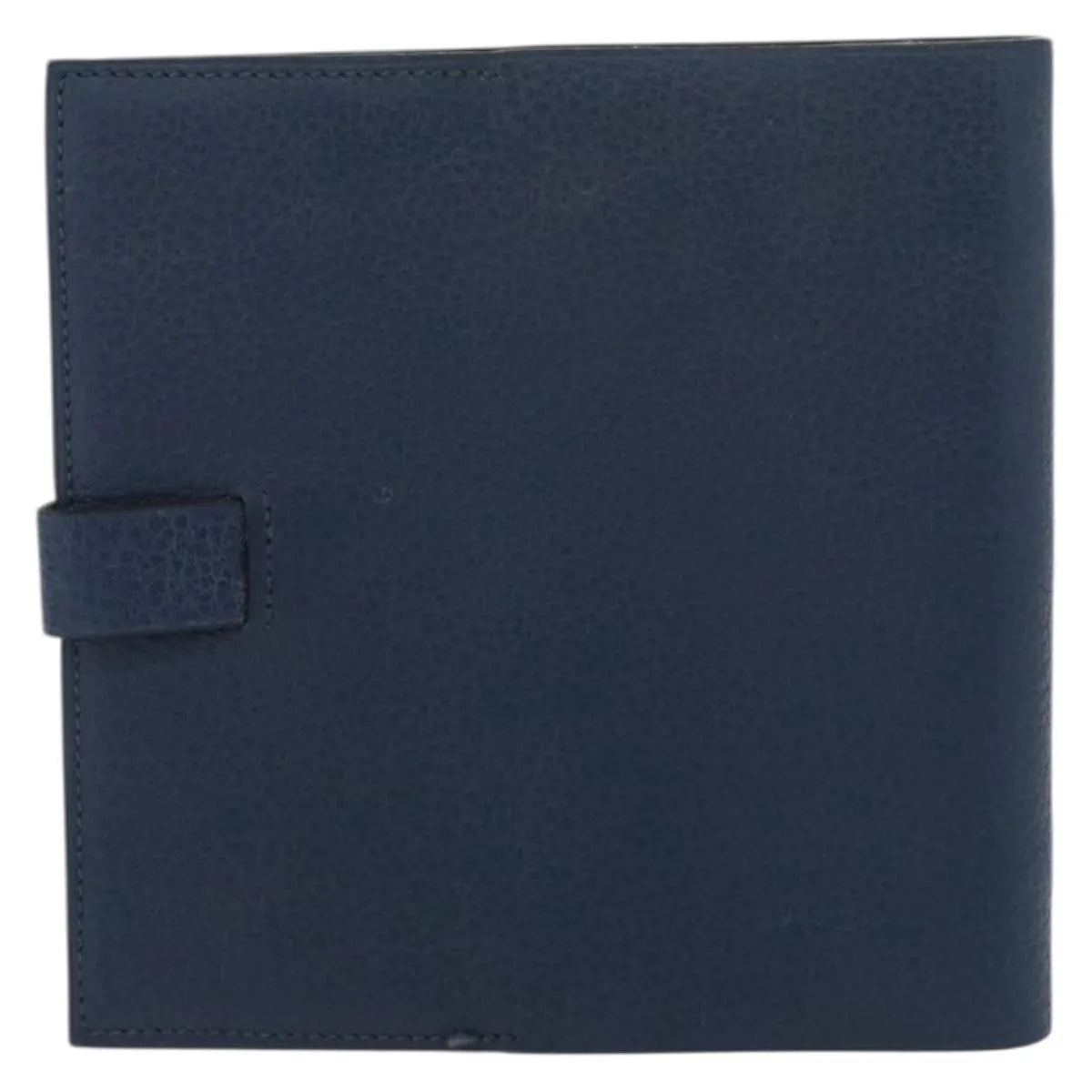 Hermes Agenda Cover Epsom, Navy, Leather, Clutch