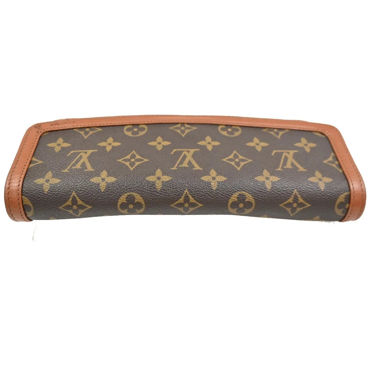 Louis Vuitton Dame Pochette Monogram Canvas, Brown, Canvas, Clutch