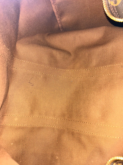 Louis Vuitton Keepall Monogram Canvas, Brown, Canvas, Travel Bag