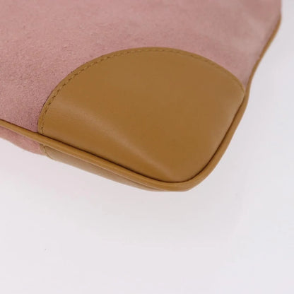 Gucci Bamboo Jackie Suede, Pink, Suede, Handbag