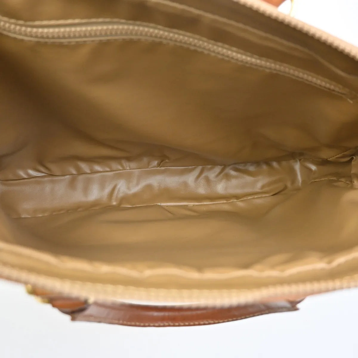 Celine Macadam Canvas and leather, Brown, Canvas, Briefcase