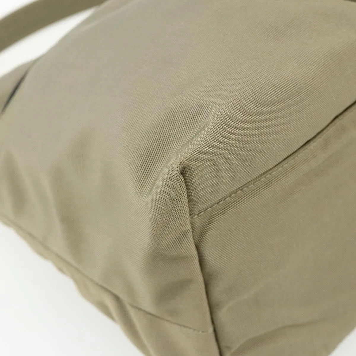 Gucci Double Pocket Hobo Nylon, Beige, Nylon, Shoulder Bag