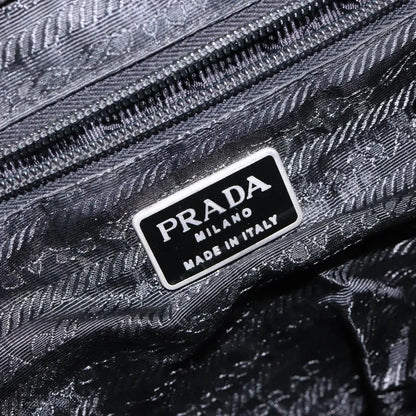 Prada cabas tessuto nylon, Black, Nylon, Handbag