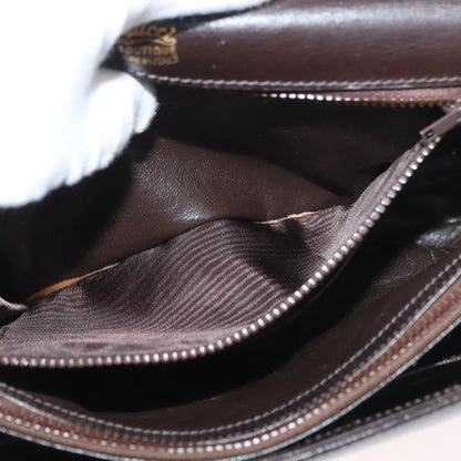 Gucci Vintage Leather, Brown, Leather, Shoulder Bag