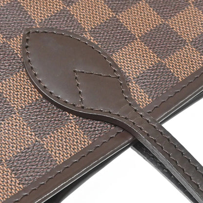 Louis Vuitton Neverfull Tote Damier Ebene, Brown, Canvas, Tote Bag