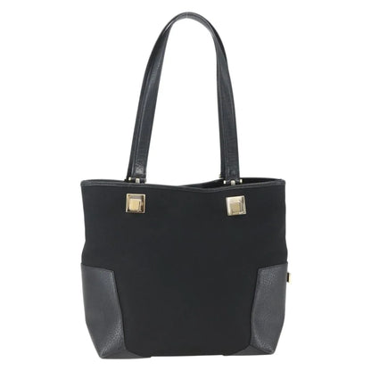 Salvatore Ferragamo Vintage Nylon, Black, Nylon, Tote Bag