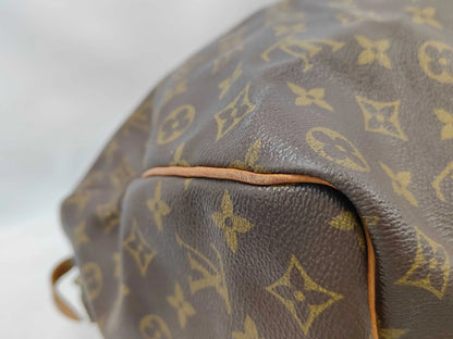 Louis Vuitton Keepall Monogram Canvas, Brown, Canvas, Travel Bag