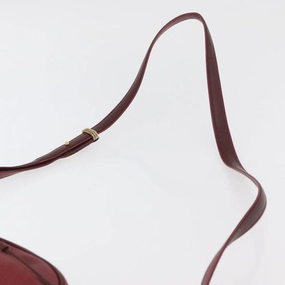 cartier Tasseled Must de Cartier Leather, Burgundy, Leather, Shoulder Bag