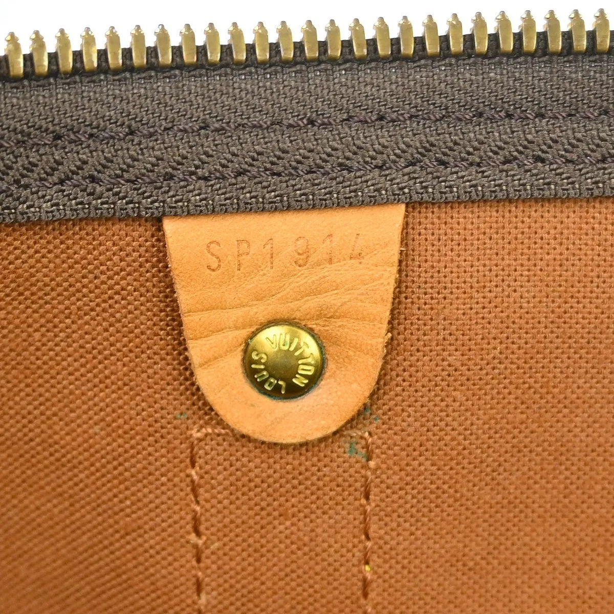 Louis Vuitton Keepall Monogram Canvas, Brown, Canvas, Travel Bag