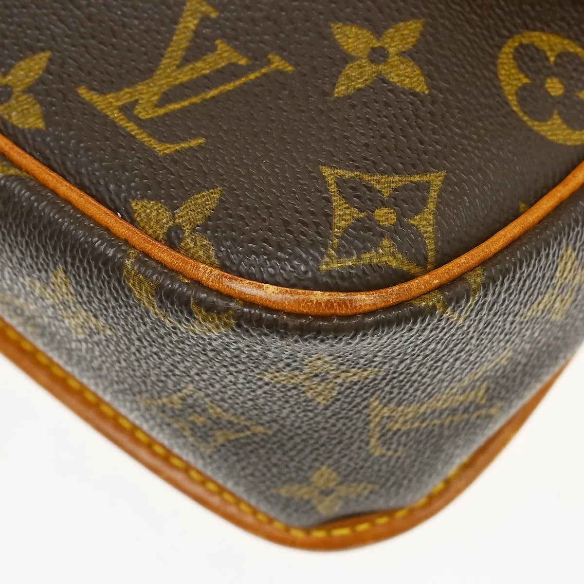 Louis Vuitton Sologne Monogram Canvas, Brown, Canvas, Shoulder Bag