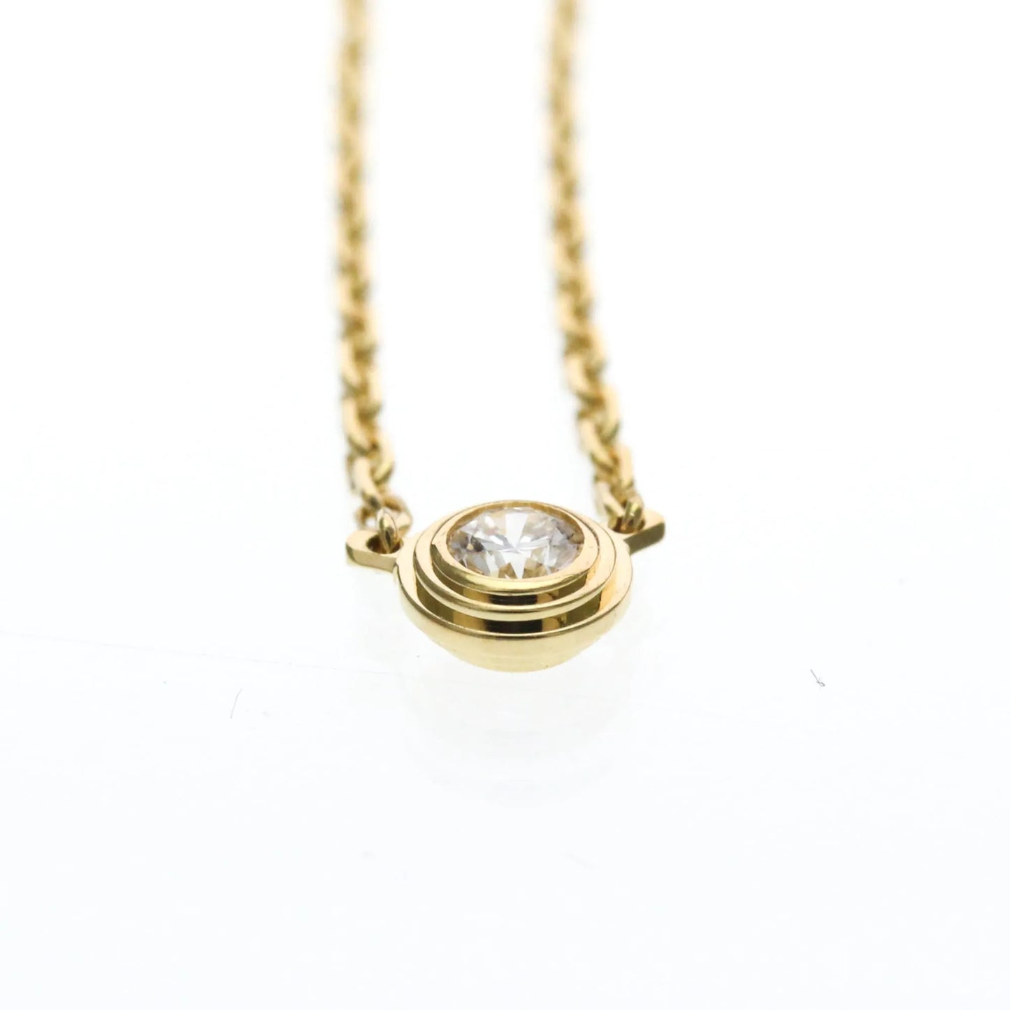 Cartier Cartier D'Amour Pendant 18K Yellow Gold and Diamond, Gold, Yellow Gold, Necklace