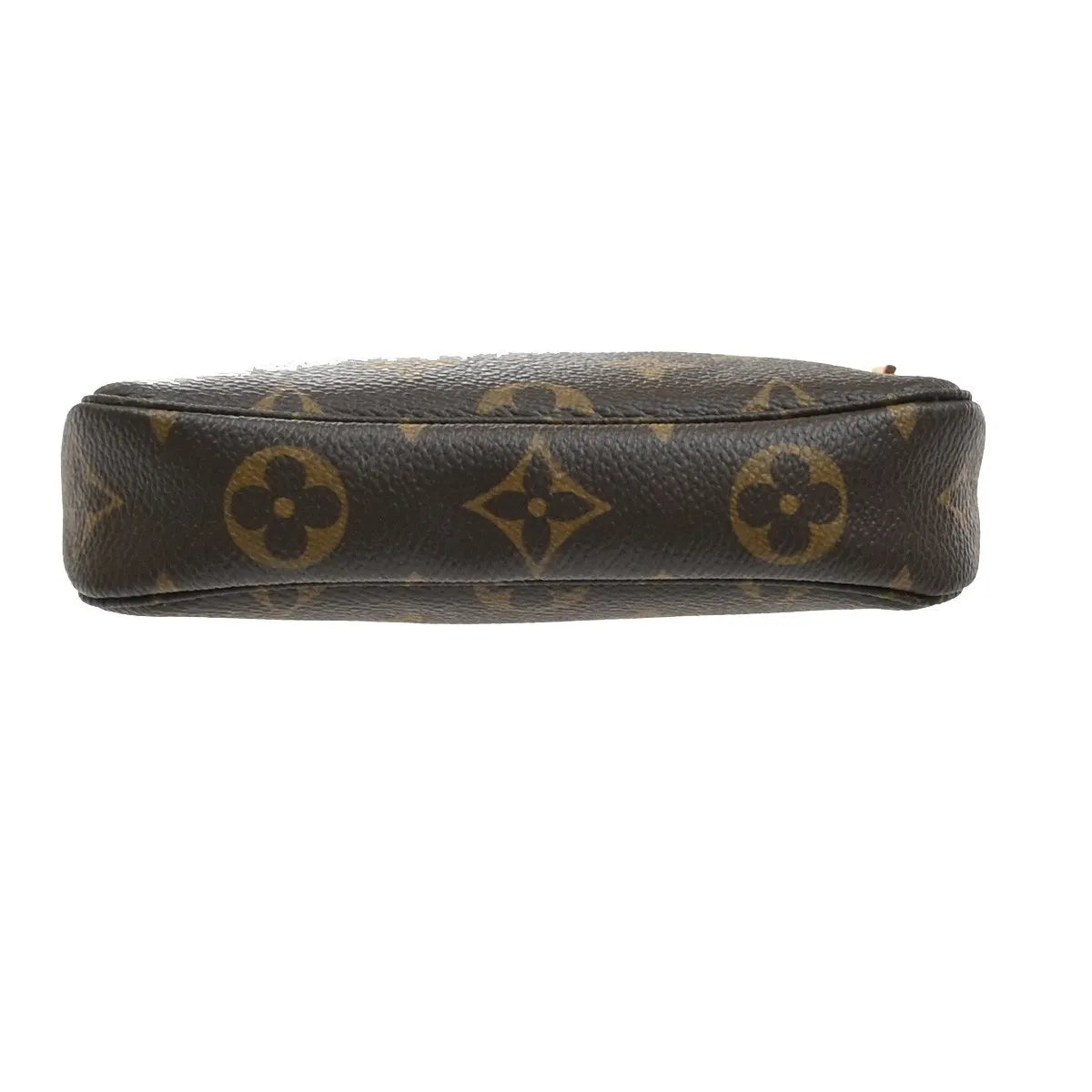 Louis Vuitton Mini pochette accessoires Canvas, Brown, Leather, Clutch