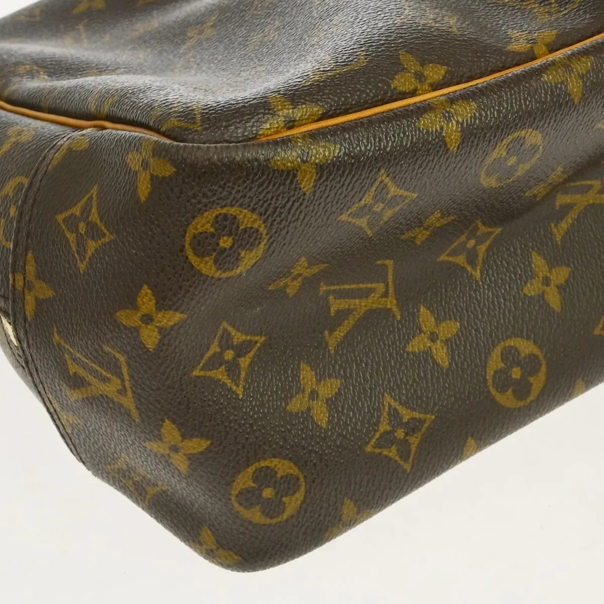 Louis Vuitton Deauville Monogram Canvas, Brown, Canvas, Handbag
