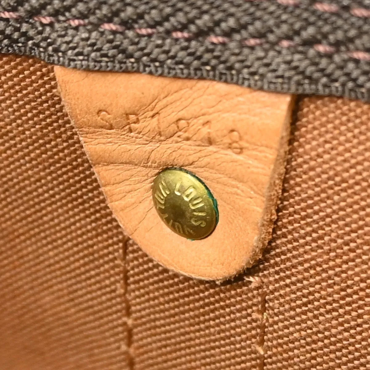 Louis Vuitton Keepall Bandouliere Monogram Canvas, Brown, Canvas, Travel Bag
