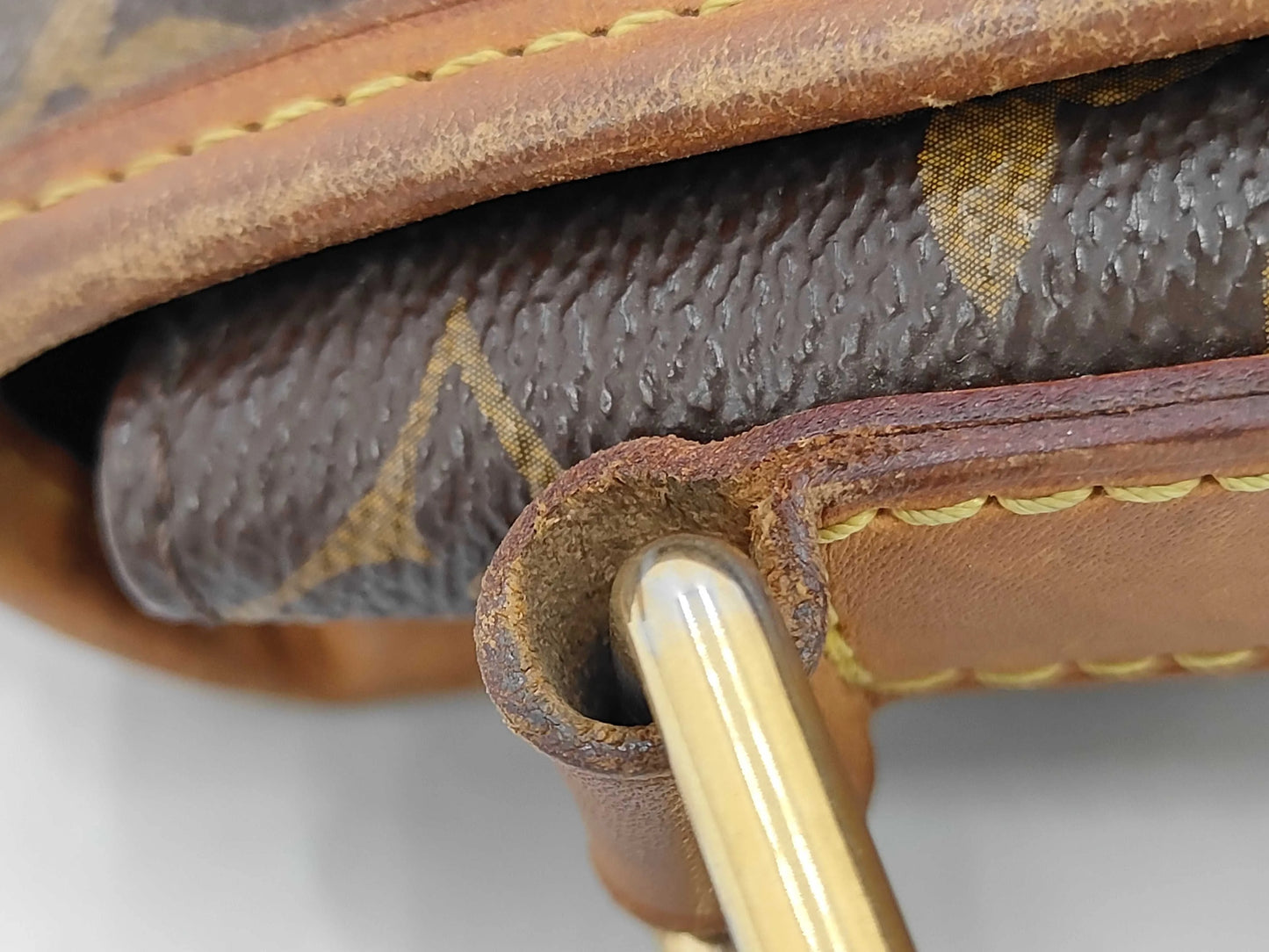 Louis Vuitton Menilmontant Monogram Canvas, Brown, Canvas, Handbag
