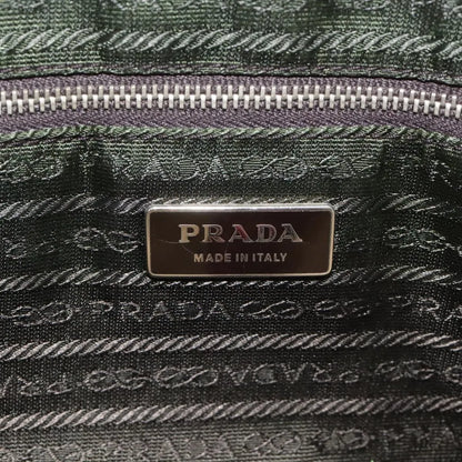 Prada Promenade Tote Canvas and Leather, Beige, Canvas, Shoulder Bag