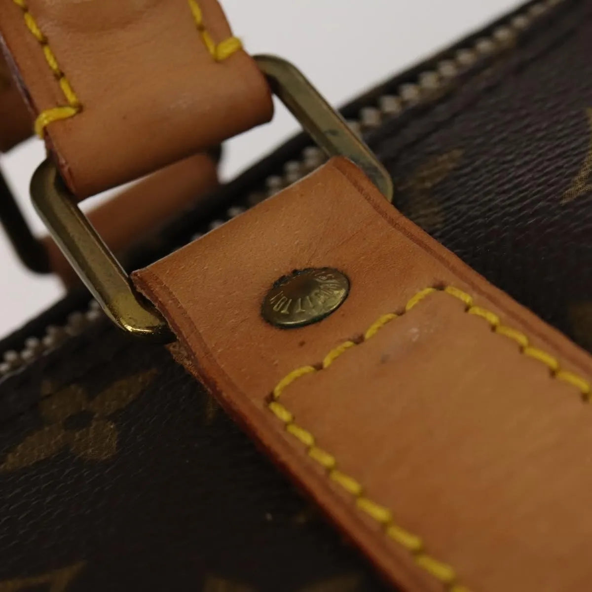 Louis Vuitton Keepall Monogram Canvas, Brown, Canvas, Travel Bag