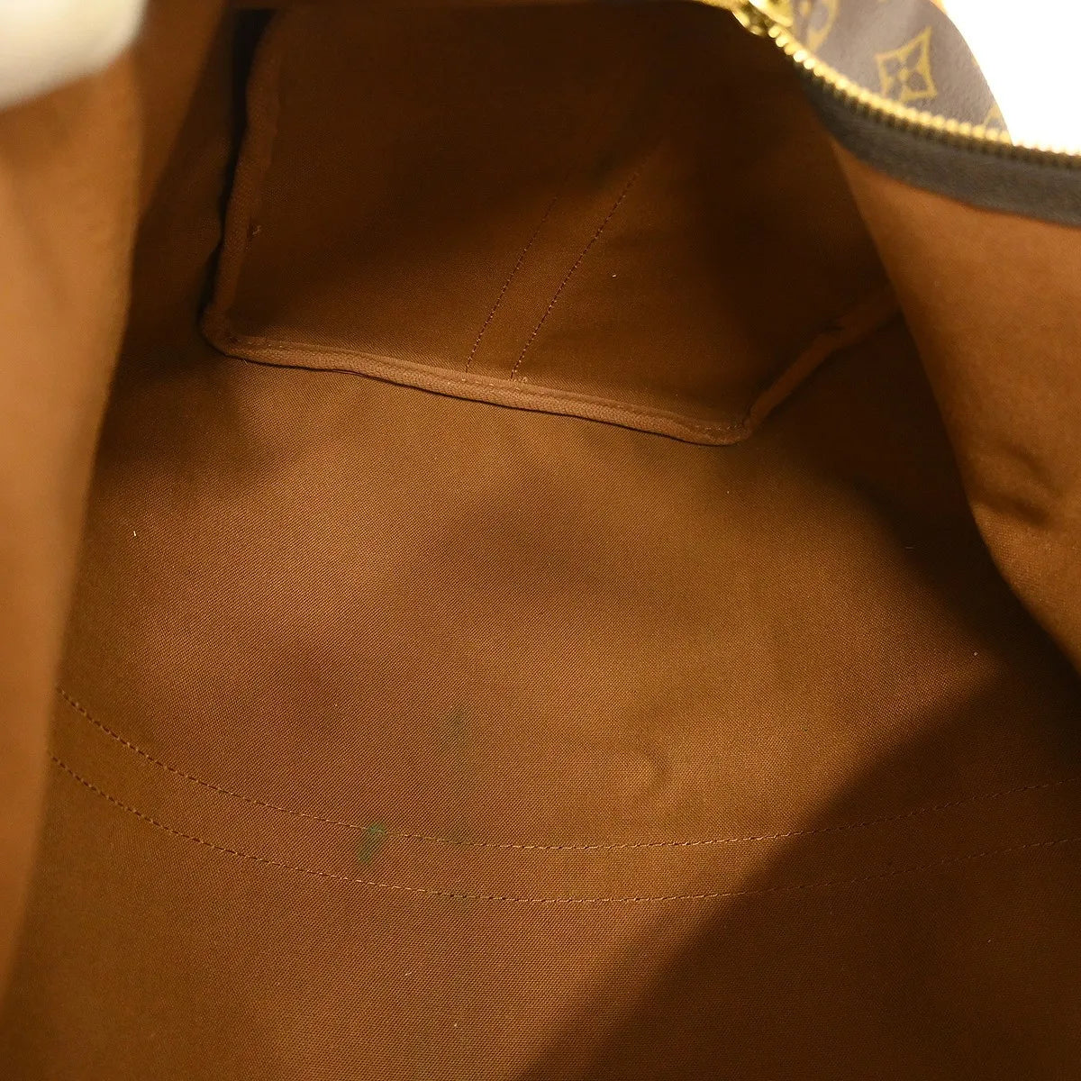 Louis Vuitton Keepall Bandoulière Monogram, Brown, Canvas, Travel Bag