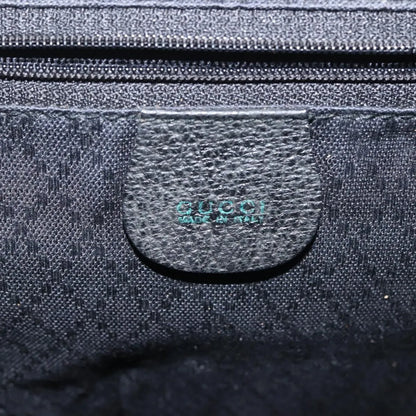 Gucci Vintage Bamboo Suede, Black, Suede, Backpack