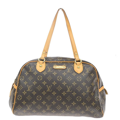 Louis Vuitton Montorgueil Monogram Canvas, Brown, Canvas, Shoulder Bag