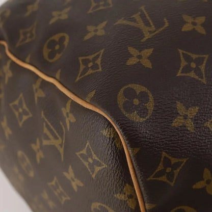 Louis Vuitton Keepall Monogram Canvas, Brown, Canvas, Travel Bag