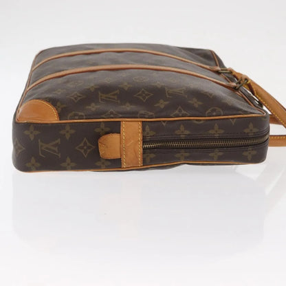 Louis Vuitton Porte-Documents Voyage Monogram Canvas, Brown, Canvas, Briefcase