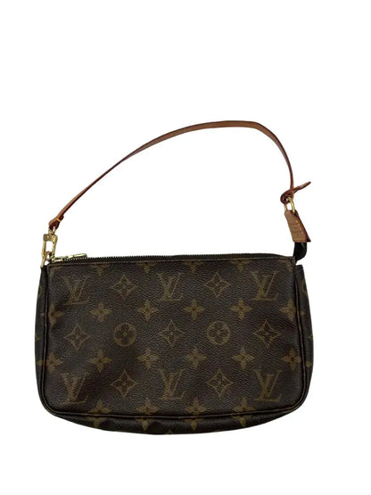 Louis Vuitton Louis Vuitton Monogramme Pochette Monogramme Canvas, Brown, Canvas, Clutch