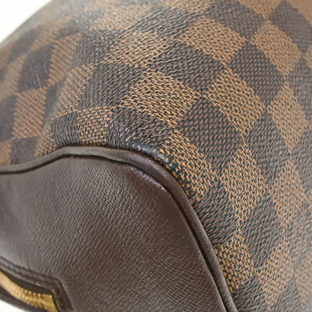 Louis Vuitton Brera Damier, Brown, Canvas, Handbag