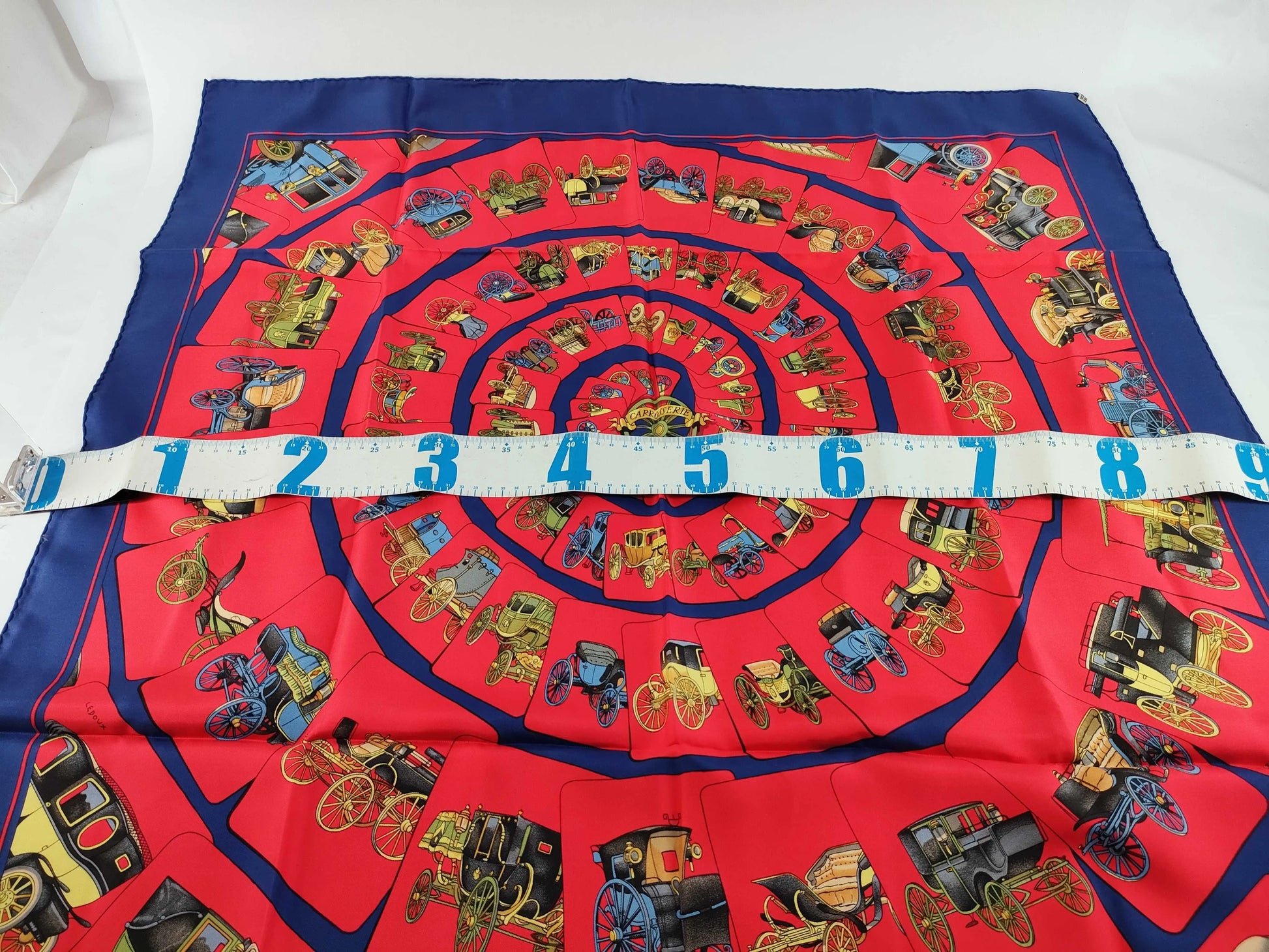 Hermes Carré 90 Silk multicolor, Multicolour, Silk, Scarf