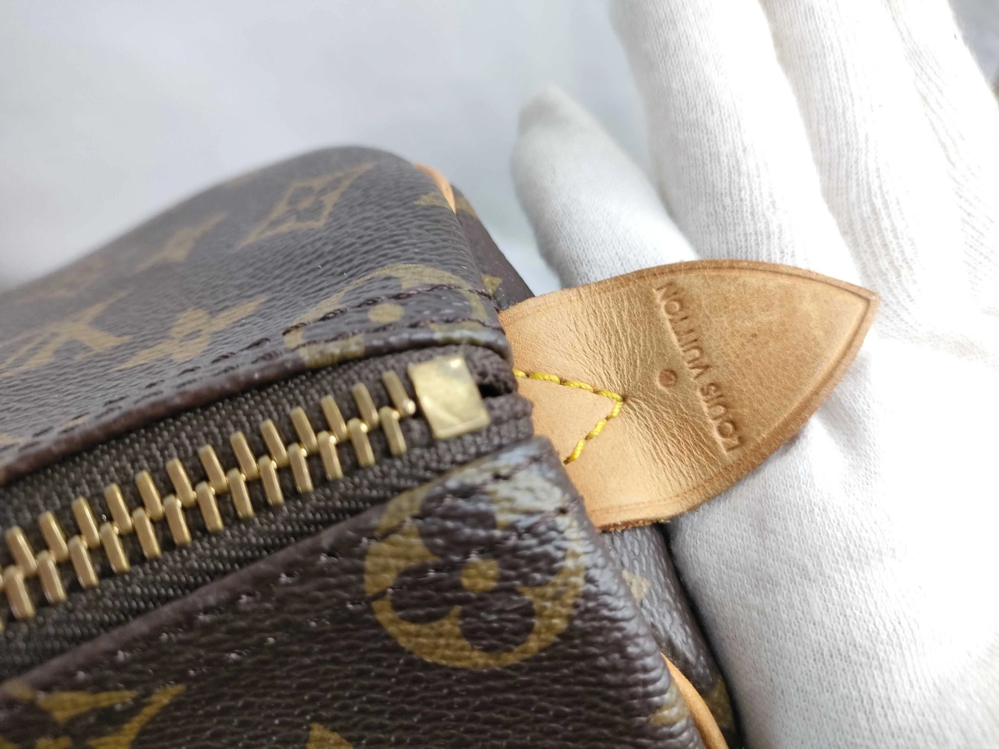 Louis Vuitton Keepall Monogram Canvas, Brown, Canvas, Travel Bag