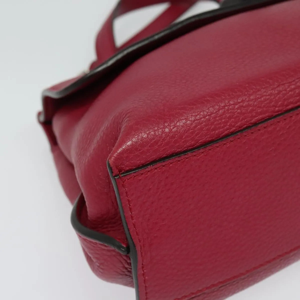 Gucci Bamboo Daily Top Handle Leather, Pink, Leather, Shoulder Bag