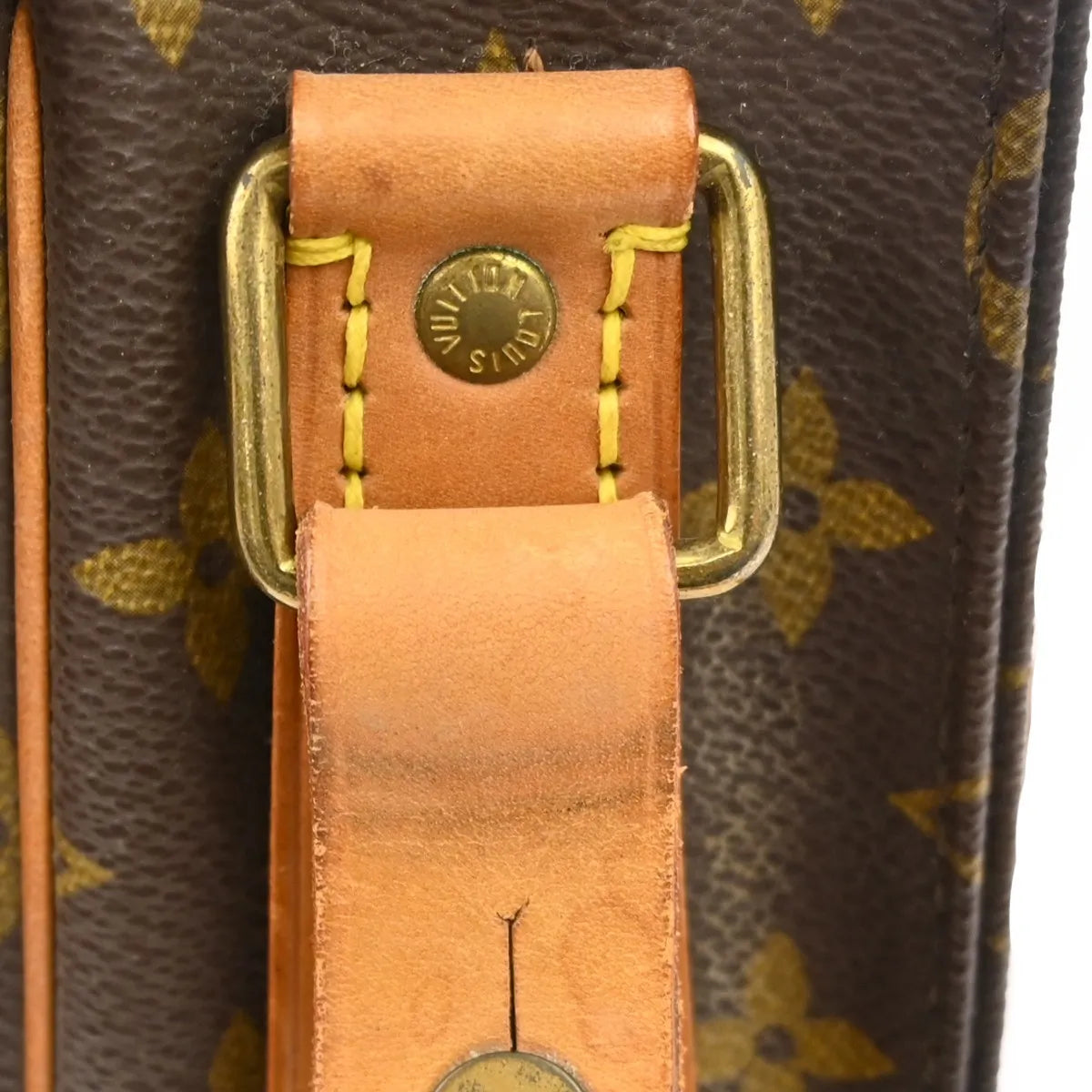 Louis Vuitton Cartouchiere Monogram Canvas, Brown, Canvas, Shoulder Bag