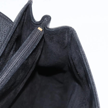 Gucci Vintage Leather, Black, Leather, Handbag