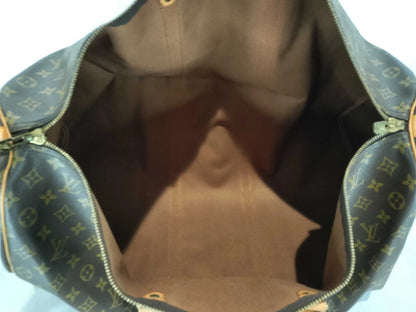 Louis Vuitton Keepall Bandouliere Monogram Canvas, Brown, Canvas, Travel Bag