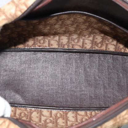 Christian Dior Vintage CD Trotter Canvas, Brown, Canvas, Handbag