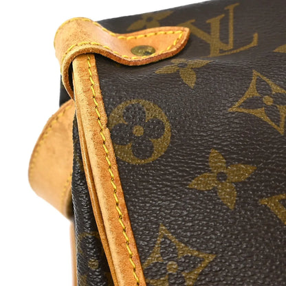 Louis Vuitton Saumur Monogram Canvas, Brown, Canvas, Shoulder Bag