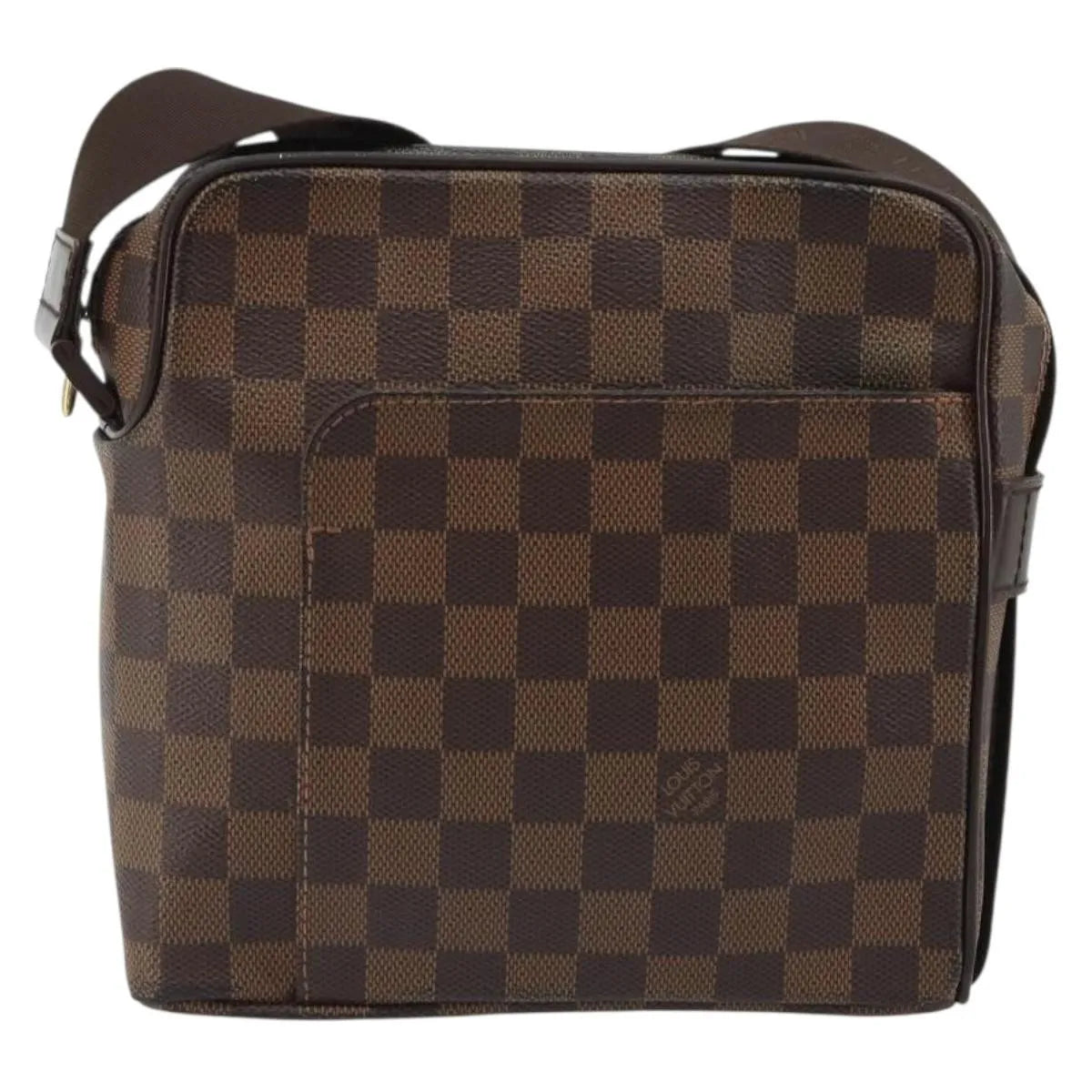 Louis Vuitton Olav Damier, Brown, Canvas, Shoulder Bag