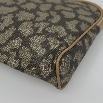 Saint Laurent Vintage Clutch PVC, Gray, Canvas, Clutch