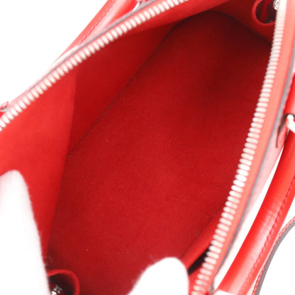 Louis Vuitton Alma Epi Leather, Red, Leather, Handbag