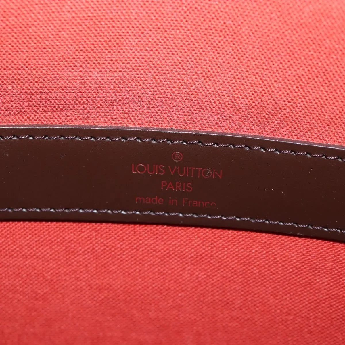 Louis Vuitton Naviglio Damier, Brown, Canvas, Shoulder Bag