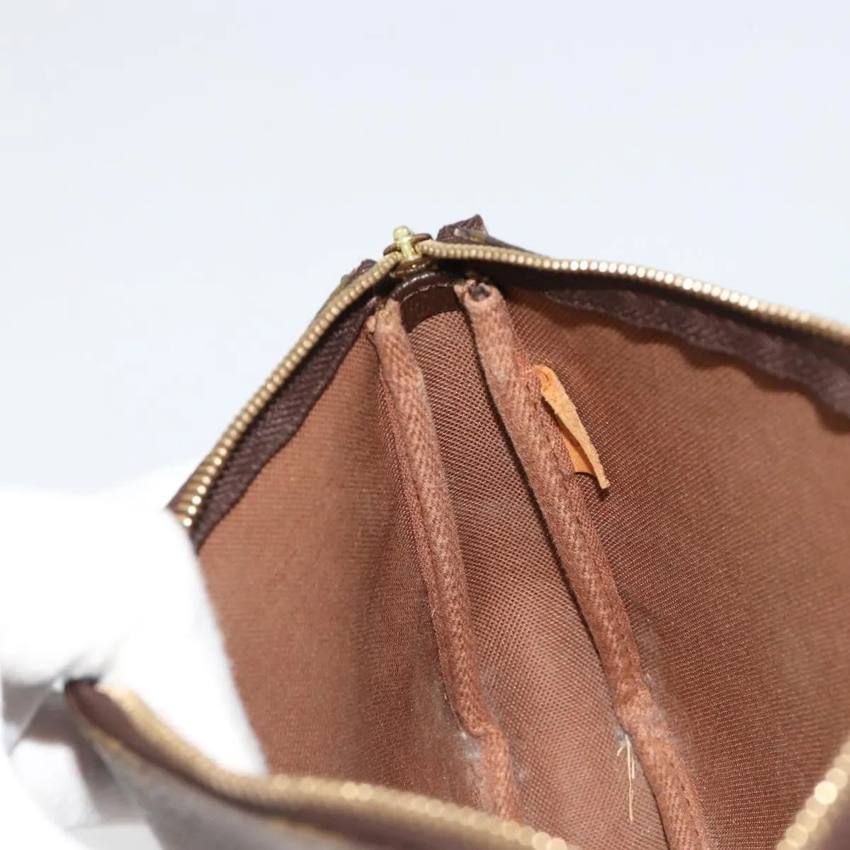 Louis Vuitton Pochette Accessoires NM Monogram Canvas, Brown, Canvas, Clutch