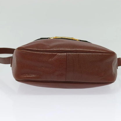 Christian Dior Vintage Leather, Brown, Leather, Shoulder Bag