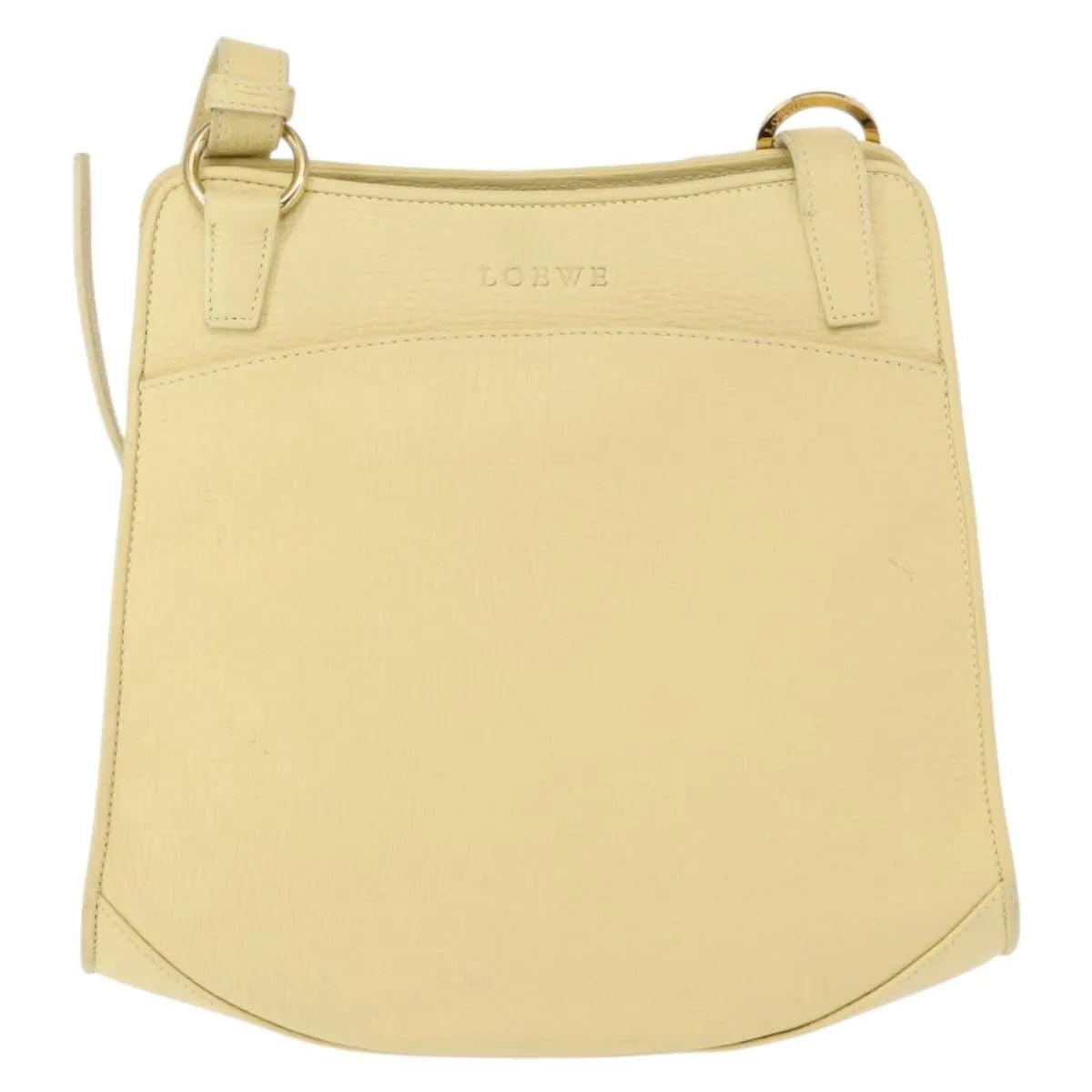 Loewe Vintage Leather, Yellow, Leather, Shoulder Bag