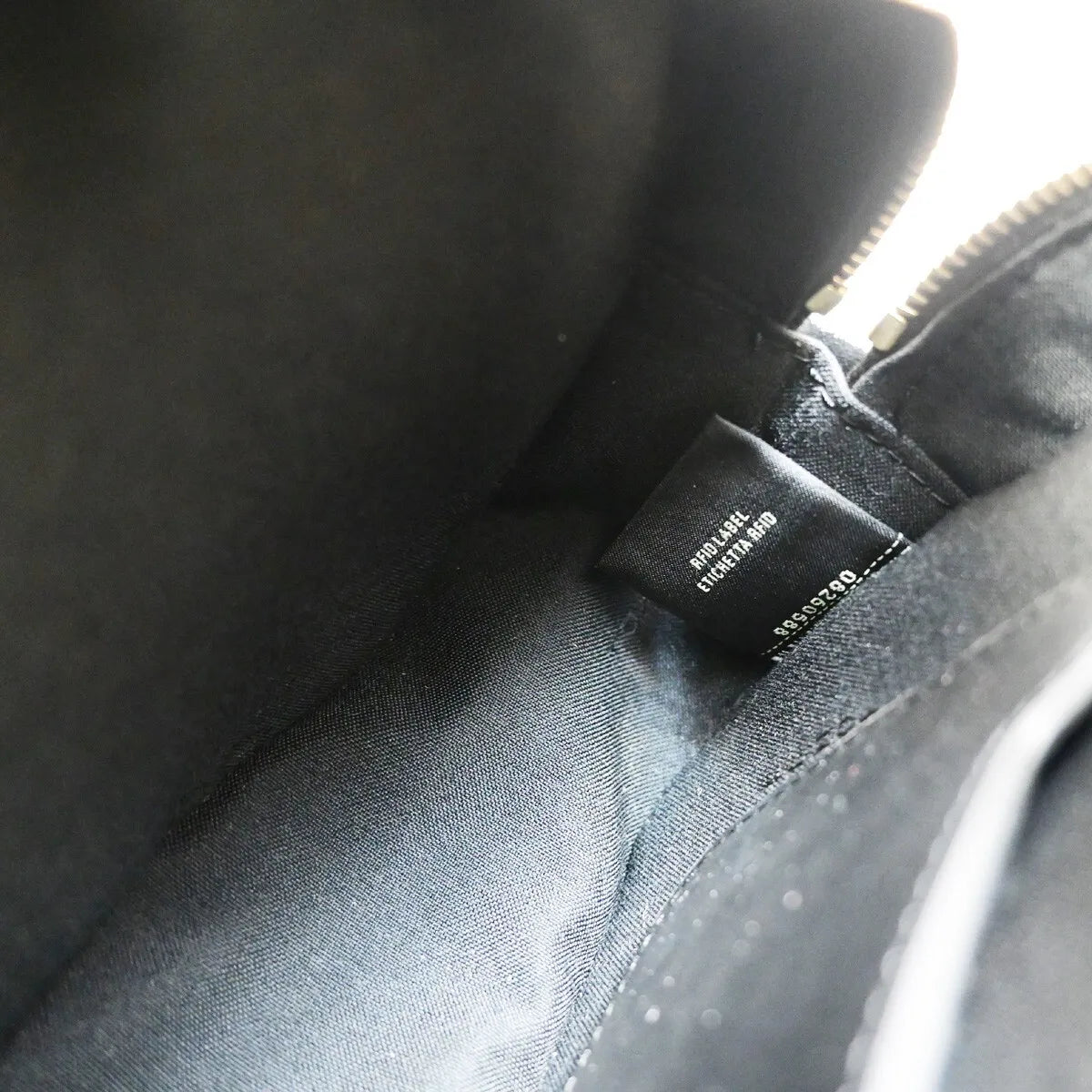Fendi Camera Zucca Embossed Leather, Black, Leather, Handbag