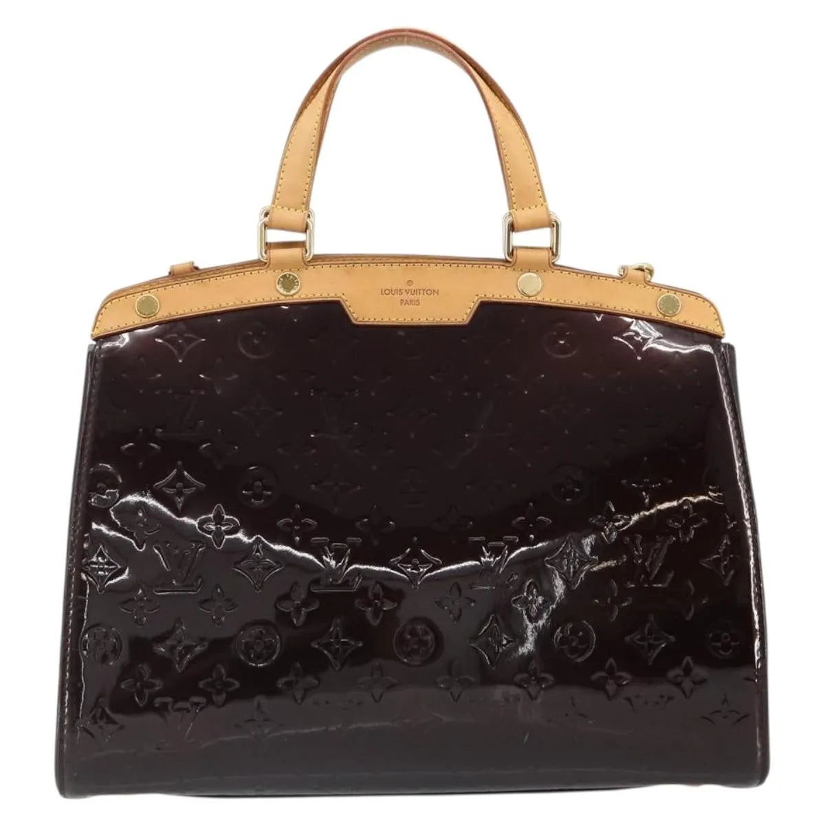 Louis Vuitton Blair Monogram vernis, Purple, Patent Leather, Handbag