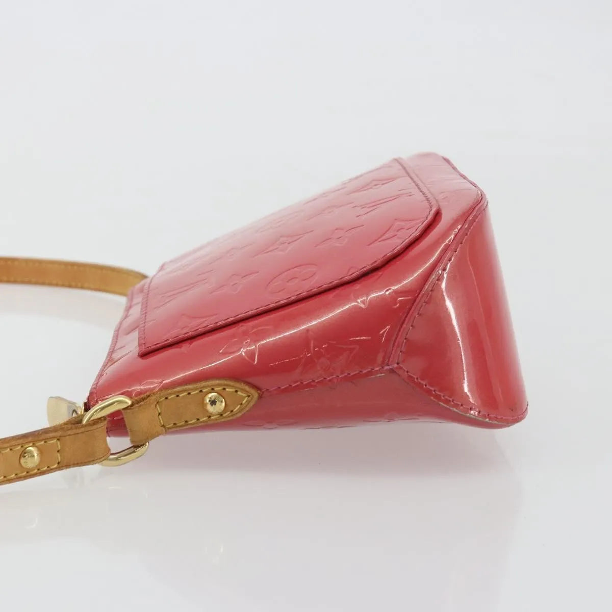 Louis Vuitton Minna Street Monogram Vernis, Pink, Patent Leather, Shoulder Bag