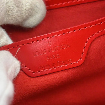 Louis Vuitton Soufflot Epi Leather, Red, Leather, Handbag