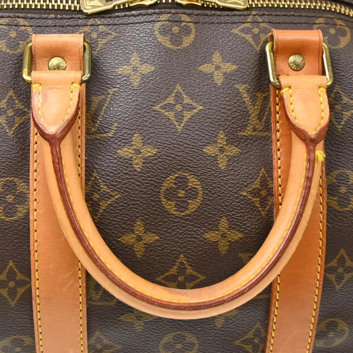 Louis Vuitton Keepall Bandouliere Monogram Canvas, Brown, Canvas, Travel Bag
