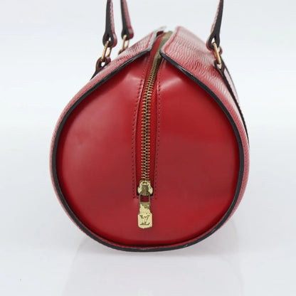 Louis Vuitton Soufflot Epi Leather, Red, Leather, Handbag