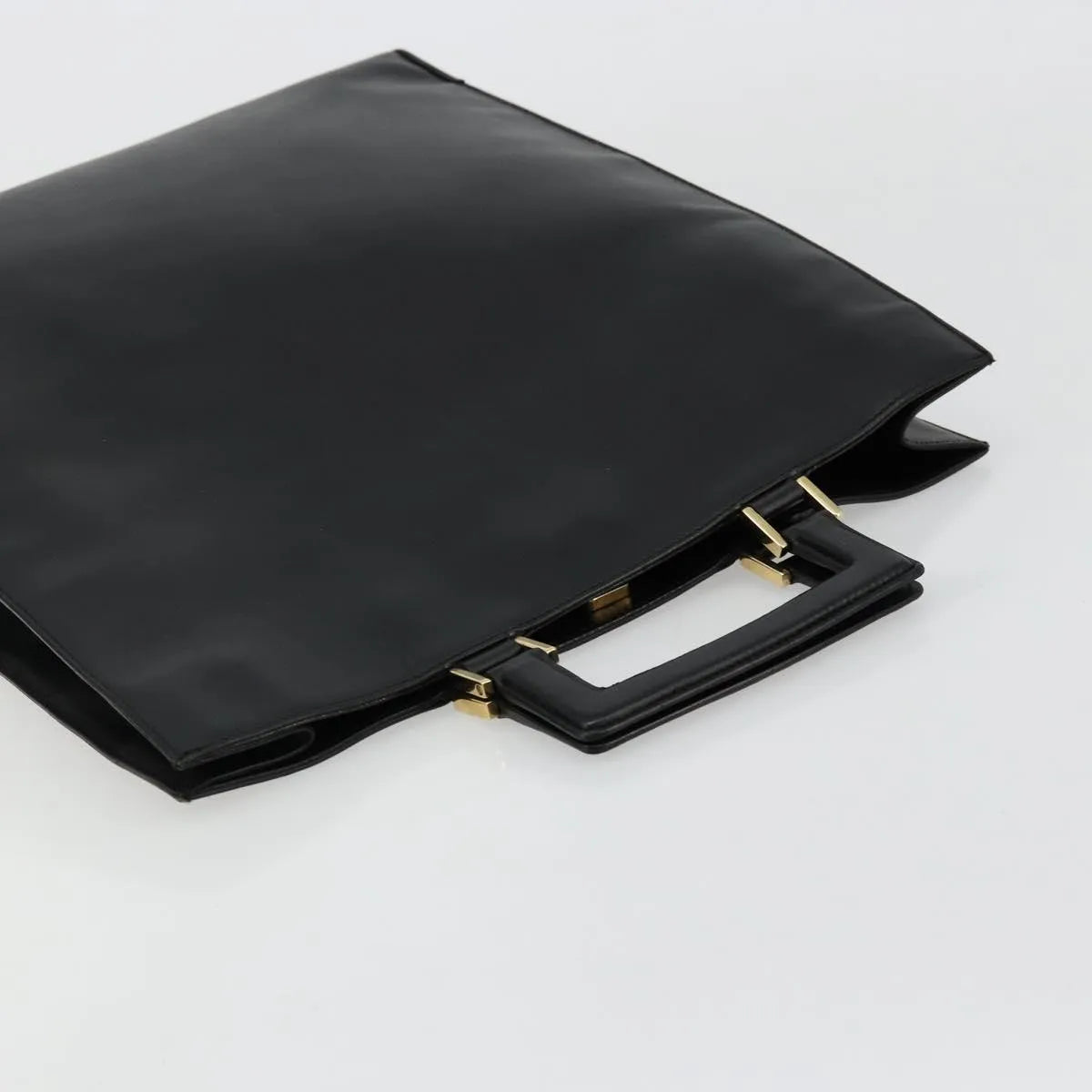 Gucci Vintage tote Leather, Black, Leather, Tote Bag